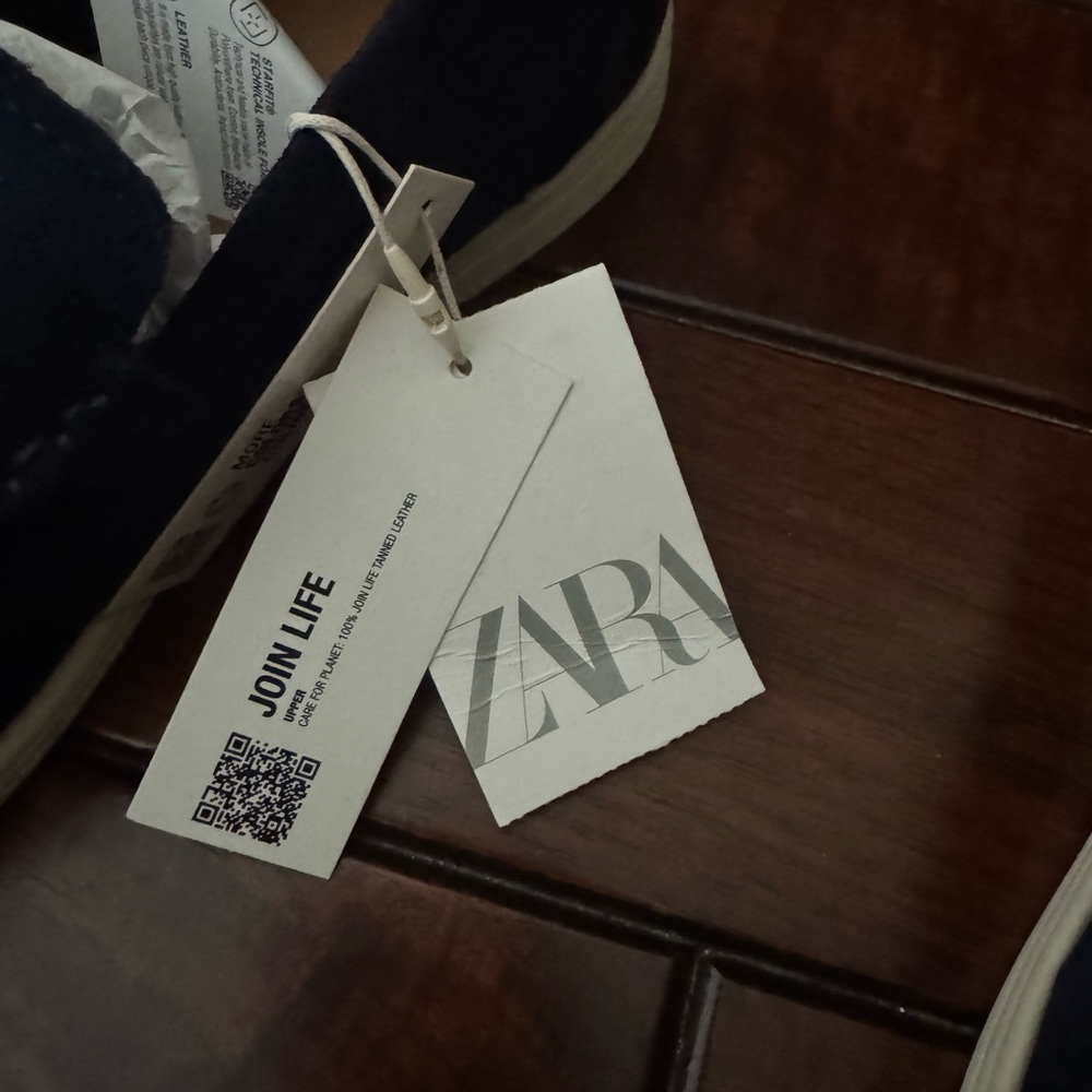 Navy Blue Boys’s Zara Loafers - Picture 4 of 6